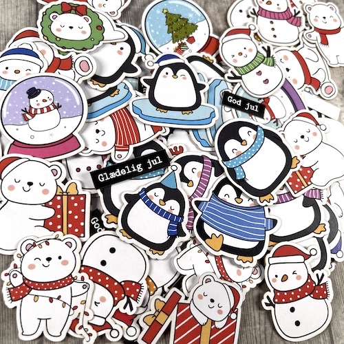 Dan Cuts Vinter tegninger